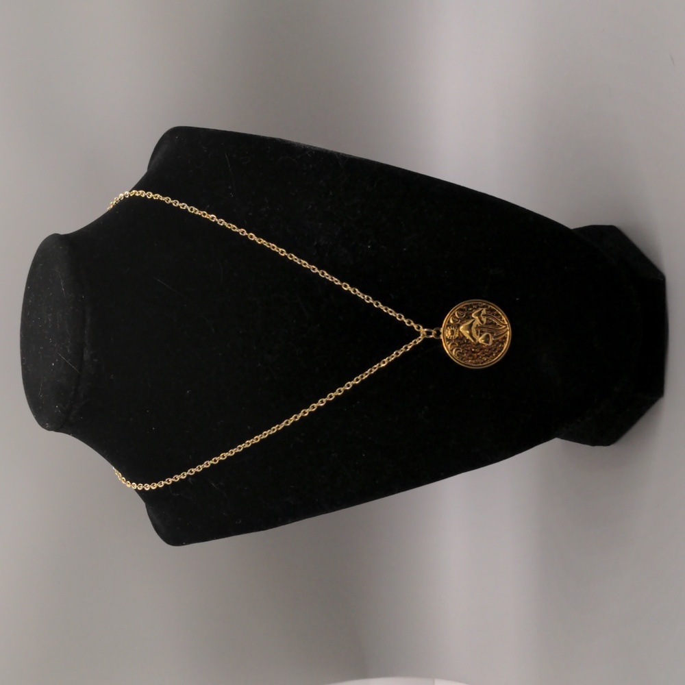 Hand Crafted Mushroom Charm Necklace
